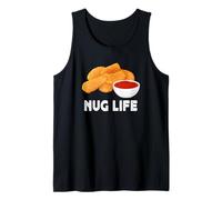 Hilarious Nug Life Chicken Nuggets Meme Funny Junk Food Canotta