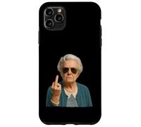 Hilarious Sarcastic Grandma Middle Finger Woman Retirement Custodia per iPhone 11 Pro Max