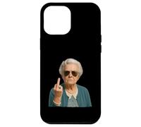 Hilarious Sarcastic Grandma Middle Finger Woman Retirement Custodia per iPhone 12 Pro Max
