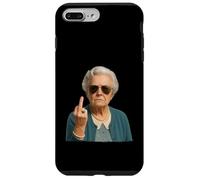 Hilarious Sarcastic Grandma Middle Finger Woman Retirement Custodia per iPhone 7 Plus/8 Plus