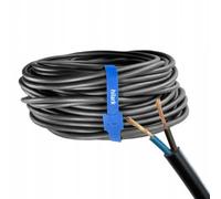 Hilark - Cavo in gomma H07RN-F 2x1,5mm2, 50m, colore: Nero