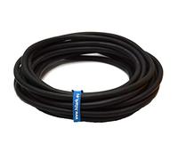 Hilark - Cavo in gomma H07RN-F, 3 x 1,5 mm2 (10m, Nero)