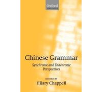 Hilary Chappell Chinese Grammar (Tascabile)