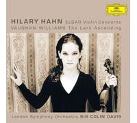 Hilary Hahn NUOVO CD (SHM-CD) Elgar Violin Concerto/The Lark Ascending Japan OBI