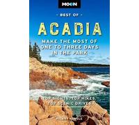 Hilary Nangle Moon Best of Acadia National Park (First Edition) (Tascabile)