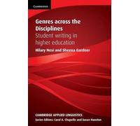 Hilary Nesi Sheena Gardner Genres across the Disciplines (Tascabile)