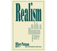 Hilary Putnam Realism with a Human Face (Tascabile)