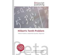 Hilbert's Tenth Problem: Hilbert's Problems, Diophantine Equation, Polynomial