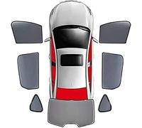 HILCAR Auto Finestrini Parasole per Kia Stinger, Finestrini Laterali Parabrezza Tendine Visiera, Bloccare Raggi UV Privacy Protezione Tenda, Auto Accessori,7pcs~wholecar
