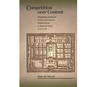 Hilde De Weerdt Competition over Content (Copertina rigida)