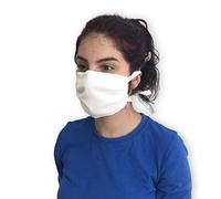 Hilding Sweden - Maschera per naso modello 10, in misto cotone e poliestere, lavabile, con 4 lacci, set da 10