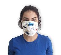 Hilding Sweden - Maschera per naso modello 11, 100% cotone, lavabile, motivo sogno, set da 10 pezzi