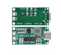 HiLetgo 2pcs Multi-Cell 2S 3S 4S USB-C To 8.4V 12.6V 16.8V (4S 2A) Step-Up Boost LiPo Polymer Li-Ion Charger Board 7.4V 11.1V 14.8V 18650 Lithium Battery Boost Module Type-C