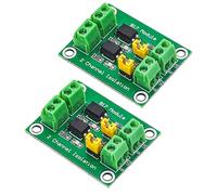 HiLetgo 2pcs PC817 2 Channel Optocoupler Isolation Board 817 Voltage Isolation Module Voltage Converter Module 3.6-30V Photoelectric Isolated Module(2/4/8 Channel Optional)