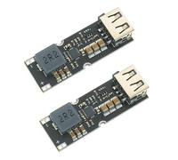 HiLetgo 2pcs TPS61088 Step Up Boost Power Module Mobile Battery Fast Charge Board 3.2V 3.7V 4.2V to 5V 9V 12V USB Fast Charge QC2.0 QC3.0