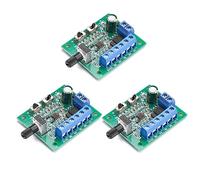 HiLetgo 3pcs DC Motor Speed Controller DC 8-24V Brushless PWM Speed Control Board Voltage Regulator with Forward Backward Switch
