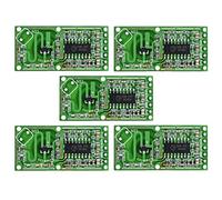 HiLetgo 5pcs RCWL-0516 RCWL 0516 Microwave Radar Sensor Human Sensor Body Sensor Module Induction Switch Module Output 3.3V