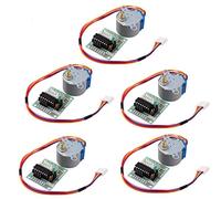 HiLetgo 5pcs ULN2003 28BYJ-48 4-Phase Stepper Motor with 5V Drive Board for Arduino PI PIC Raspberry Pi