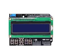 HiLetgo1602 LCD Keypad Shield 1602 LCD Expansion Shield Board Blue Backlight 4.5-5.5V for Arduino Duemilanove Robot