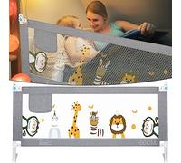 HILEYOLLA Sponde Letto Bambini 160 CM, Sbarra Letto Bambini Può Sollevamento Verticale Sponda Letto anti Caduta (1 Lato)