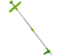 Hilif Estirpatore Erbacce Verde Diserbatrice Manuale in Alluminio con Artigli a Molla per Rimuovere Erbacce,100 cm