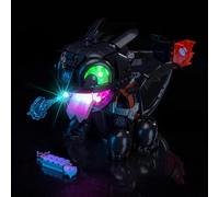 Hilighting Kit luce LED migliorato compatibile con Lego How to Train Your Dragon Toothless Building Set decorazione luci compatibili Lego 10375 (modello non incluso)