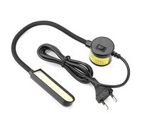 Hilitand 6W COB Macchina altri articoli da ricamo da cucire da Cucire Luce Flessibile a Collo di Cigno Base Magnetica LED Lampada da Cucito con Cavo Lungo 55"110-265V(EU Plug)