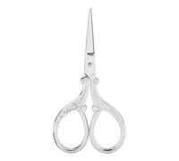 Hilitand Cesoie Artigianali Vintage Cesoie per Cucire a Punto Croce Piccolo Strumento per Ricamo a Forbice(Silver)