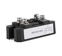 Hilitand Modulo raddrizzatore materiali ausiliari elettrici altri materiali ausiliari elettrici a Ponte a diodi monofase Nero 150A Amp Alta Potenza 1600V 4 terminali