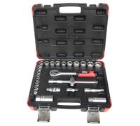 Hilka 02382602 26 PCE 3/8" Set di chiavi a bussola metriche