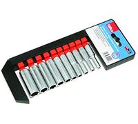 Hilka Pro Craft Surface 03021002 - Set di chiavi metriche a bussola da 1/4 polli