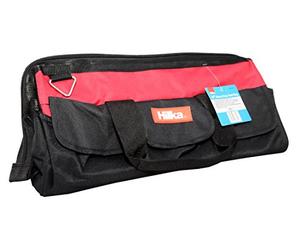 Hilka Tools 77604018 Heavy Duty Tool bag, 45,7 cm, nero/rosso