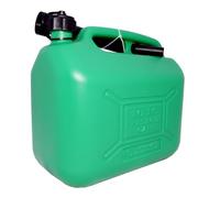Hilka Tools 84809510 - Tanica per carburante in plastica, 10 l, colore: Verde