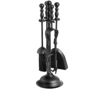 Hill Interiors - Black Duchess - Set di Accessori per Caminetto con (HI865)