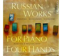 Hill, Peter/ Frith, Benjamin - Russian Works For Piano Four Hands: Stravinsky Rac