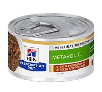 Hill's Prescriprion Diet Metabolic spezzatino Gatto per la gestione del peso 82 gr: Spezzatino Pollo e Verdure