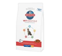 Hill' s vetessentials Feline Mature Cibo Croquette per Gatto + 7 Anni Pollo 1,5 kg - Set di 2