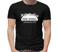Hill Valley High School 1955 Maglietta Uomo - Ritorno Al Futuro - Film - Marty