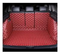 HILLAR Baule Fodera Bagagli per BMW IX 2022 2023 Auto Copertura Completa Tappetino per Bagagliaio in Pelle Copribagagliaio Auto Rivestimento Bagagliaio Protezione Vasca Baule Auto(Red)
