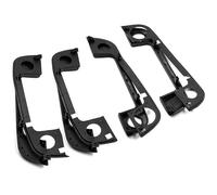 HILLAR Maniglie Porte Esterne Auto Per BMW 3 5 7 Serie E36 E34 E32 1986-1999 Kit Maniglia Porta Esterna Coperture Con Guarnizioni In Gomma Guarnizione 51218122442(4*Covers with Seal)