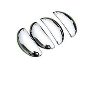 HILLAR Maniglie Porte Esterne Auto Per Citroen Per C1 Mk1 2005-2013 Auto Styling Copertura Della Maniglia Porta Trim Accessori Adesivi Catch(4*Chrome)