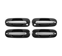 HILLAR Maniglie Porte Esterne Auto Per CR-V Per CRV 1997 1998 1999 2000 2001 Set Maniglia Esterna Per Porta Cromata Nera 72180ST0J02 72640ST0J02