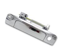 HILLAR Maniglie Porte Esterne Auto Per Mazda BT50 2012-2019 Nero/Cromo Con Foro O Senza Maniglia Della Porta Portellone Esterno(Chrome,No keyhole)