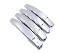 HILLAR Maniglie Porte Esterne Auto Per Opel Per Antara 2006 2007 2008 2009 2010 2011 2012 2013 2014 2015 Chrome Auto Maniglie Copertura Trim Adesivi