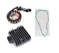 HILLAR per Kawasaki ER6F ER6N ER4N per Ninja 400R EX400 per Ninja400R EX650 per Versys650 Kit Guarnizione Bobina Statore + Regolatore Raddrizzatore Regolatore di Tensione Moto
