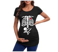 Hillbilly 2024 - Maglietta da donna patriottica con bandiera americana, Celeste., S