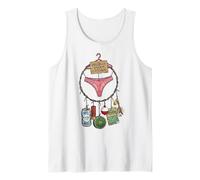 Hillbilly Dream Catcher Redneck Humor Drinking Beer Fishing Canotta
