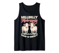 hillbilly moto mucca un socky Design per un motociclista Canotta