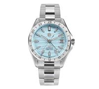 HILLEO San Martin 39mm Desert Texture Lusso Uomo Orologio NH34 GMT Automatico Meccanico Business Dress Orologi Da Polso, V 2, Bohemian