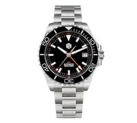 HILLEO San Martin SN0136 Quadrante Smalto NH34 Diver GMT Orologio Automatico Meccanico Zaffiro Orologi da Uomo di Lusso, V 6, classico